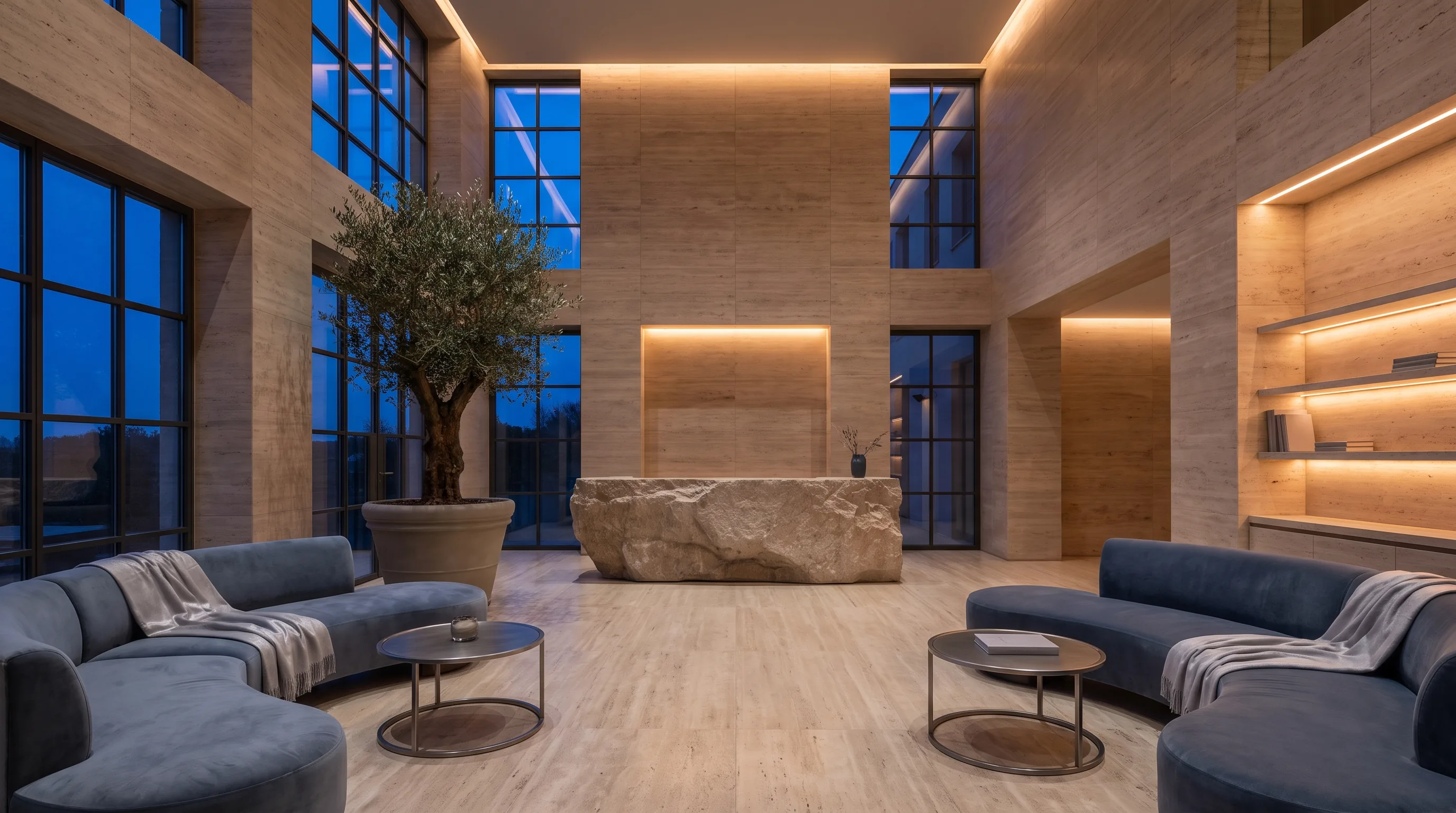 Hotel lobby
